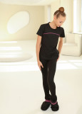 Дутики GP GALAXY черный+розовый, 39-40