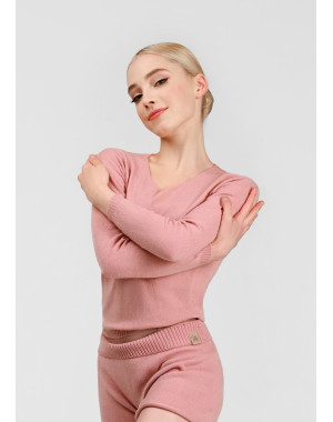 Кофта WANDA HARMONY разогревочная Grand Prix 50%вискоза, 31%полиэстер, 19%нейлон, corall almond, XS