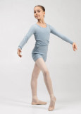 Кофта WANDA BALANCE разогревочная Grand Prix 42%акрил, 30%полиэстер, 28%нейлон, powder blue, 128-134см