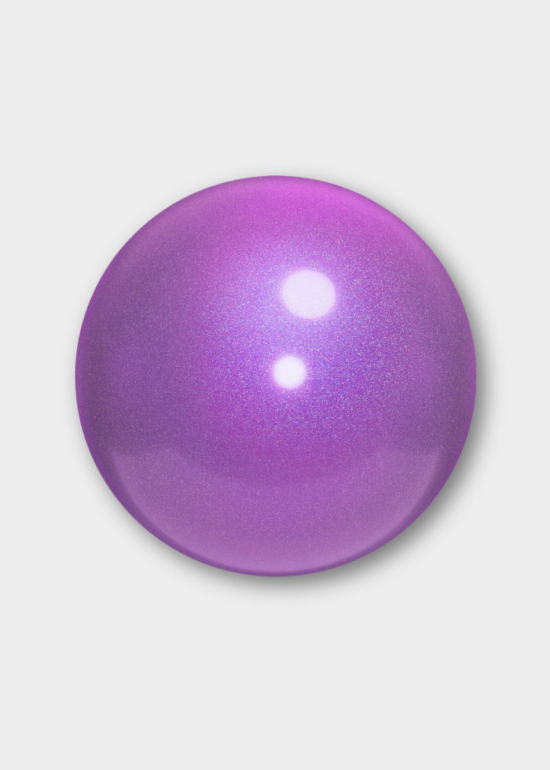М'яч для гімнастики CHACOTT, SHINY 18.5см гума, Lavender (671), 18.5cm