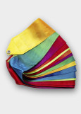 Стрічка для гімнастики CHACOTT GRADATION, 6m штучний шовк, Rainbow (97), 6m