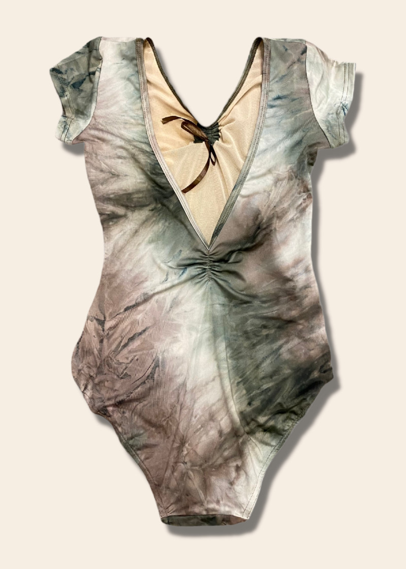 Купальник COLOMBINA, короткий рукав, крильце 90%віскоза, 10%еластан , mystic green, S