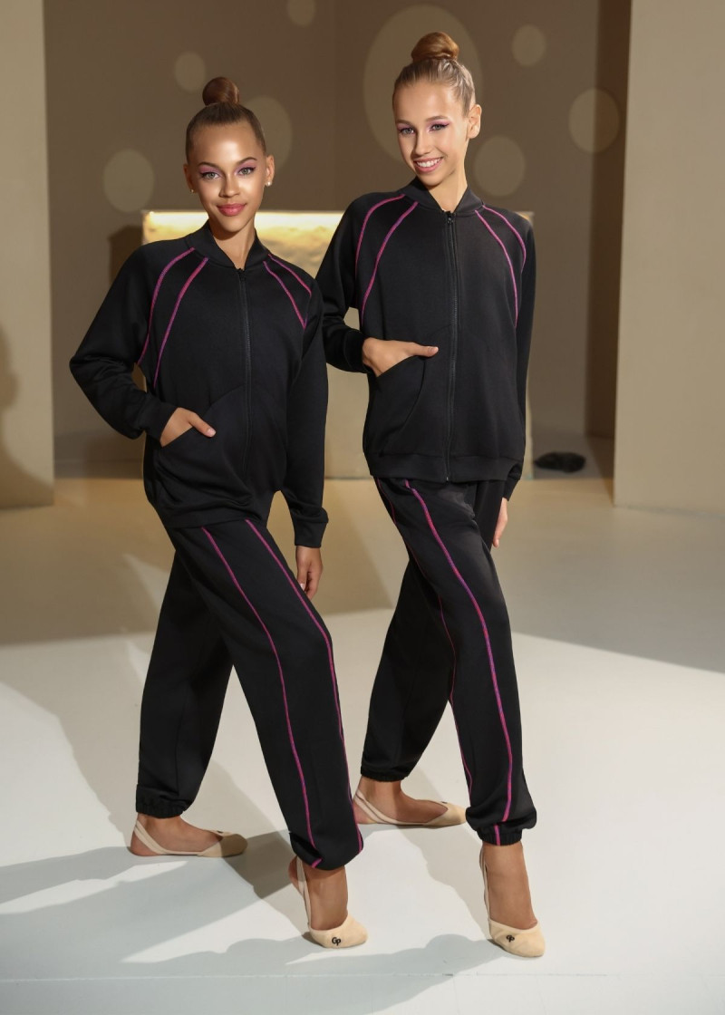 GALAXY - Спортивный костюм полиамид, black+galaxy, 146см