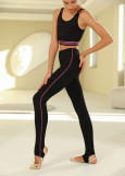 Лосини NELLY нейлон, black+galaxy, 128см