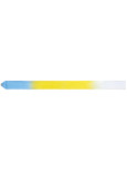 Лента M-71HG сатин-шелк, SaxBlue × Yellow × White (SXBUxYxW), 6m