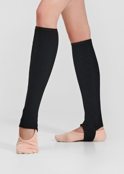Гетри розігрівочні JOLIE rayon rib knit, black, 40cm