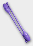Булави для гімнастики SASAKI NEW FIG M-34H, 44cm гума, Purple (PP), 44cm, 150g