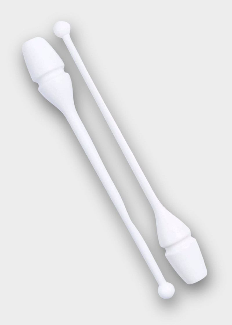 Булавы MJ-38H резина, White (W), 36cm, 100g