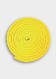 Скакалка MJ-240 полиэстер, Lemon Yellow(LEY), 2,5cm
