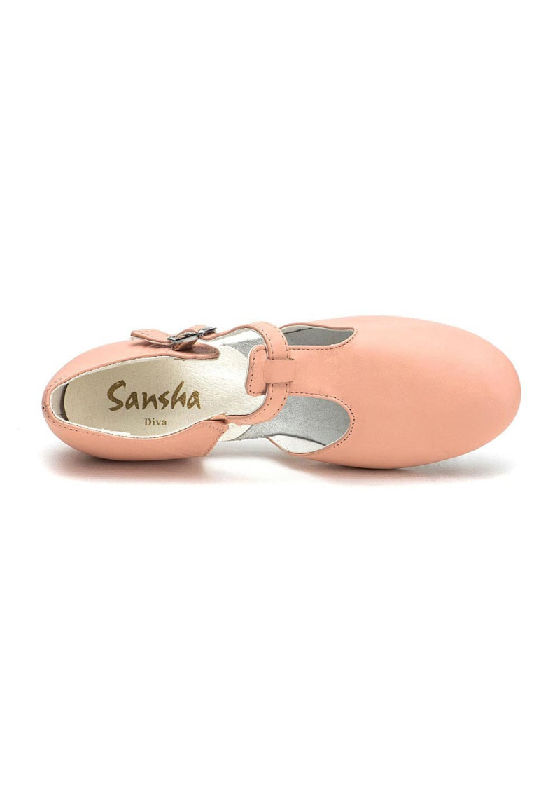 Туфлі SANSHA DIVA шкіра, тілесний, 9, M