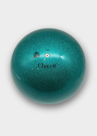 М'яч для гімнастики Jewerly 65013, 18.5см гума, Emerald Green (537), 18.5cm