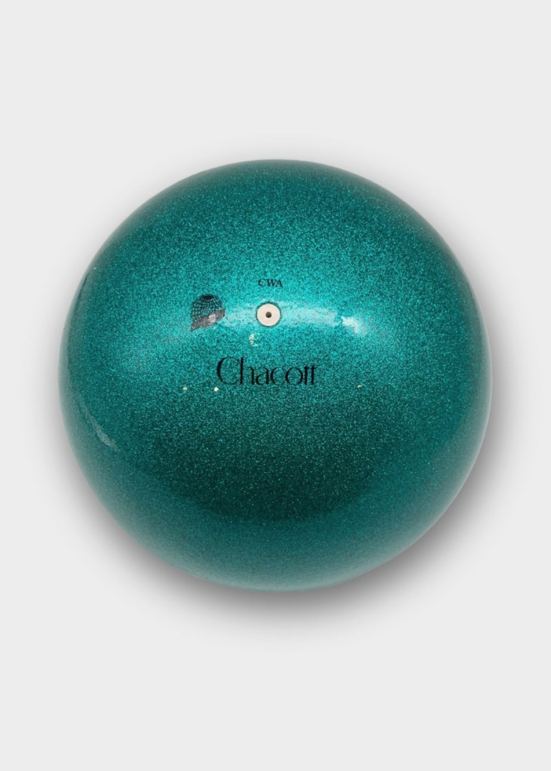 М'яч для гімнастики Jewerly 65013, 18.5см гума, Emerald Green (537), 18.5cm