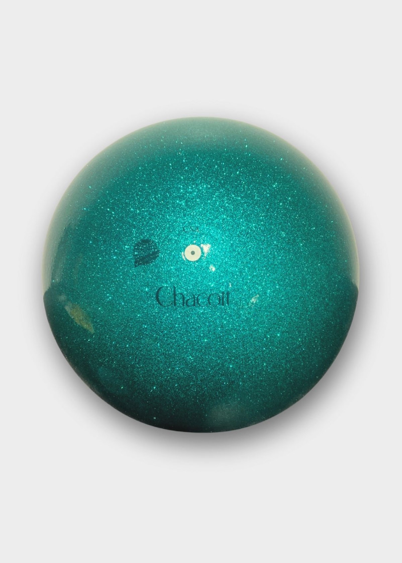 М'яч для гімнастики Jewerly 65013, 18.5см гума, Emerald Green (537), 18.5cm