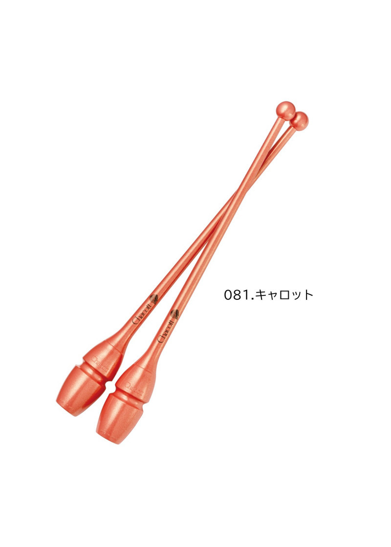 Булавы Hi-Grip II пластик+резина, Carrot (081), 41cm