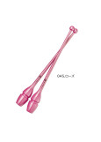 Булави для гімнастики CHACOTT HI-GRIP II пластик+гума, Rose (045), 41cm