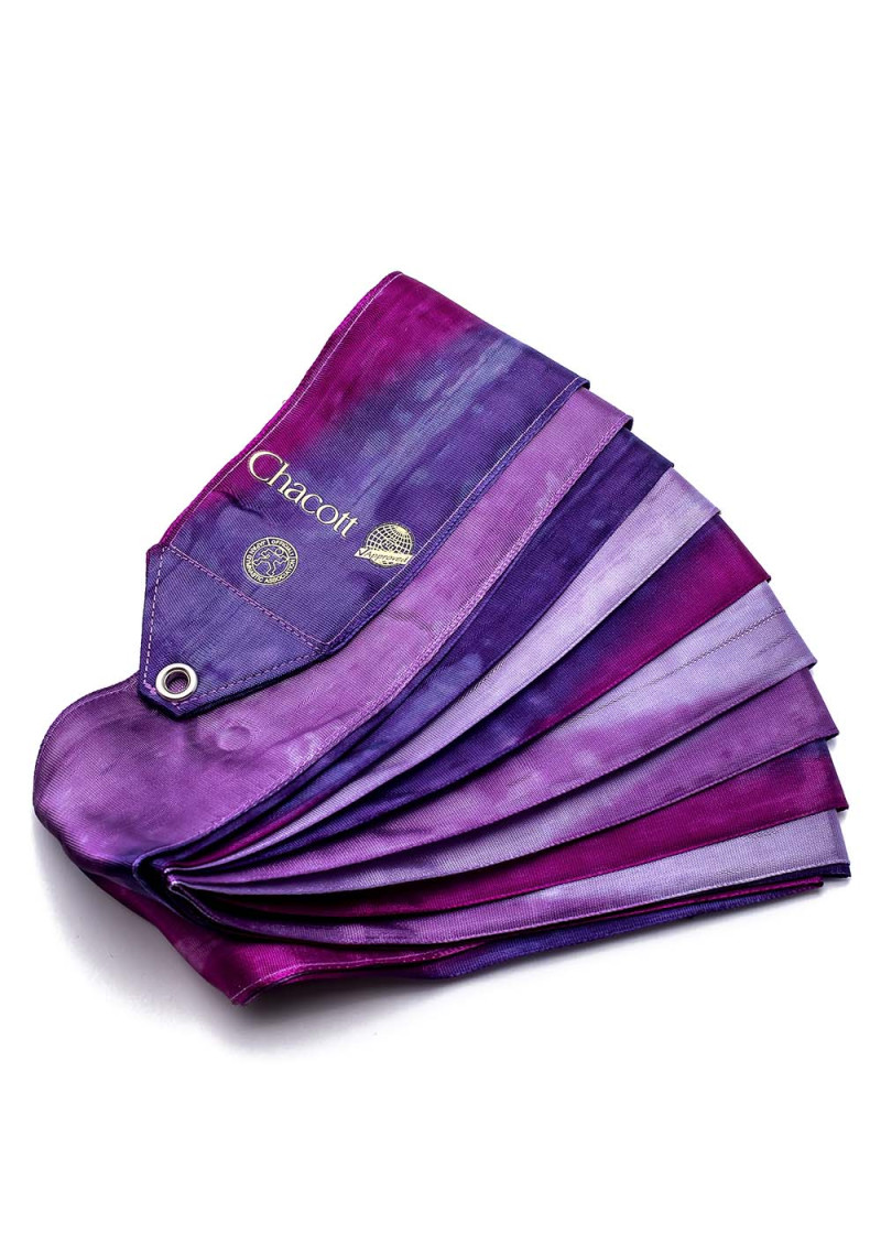 Стрічка для гімнастики CHACOTT GRADATION, 5m штучний шовк, Mauve, 5m