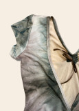 MARBLE - Купальник COLOMBINA КР,крылышко 90%вискоза, 10%эластан, mystic green, XS