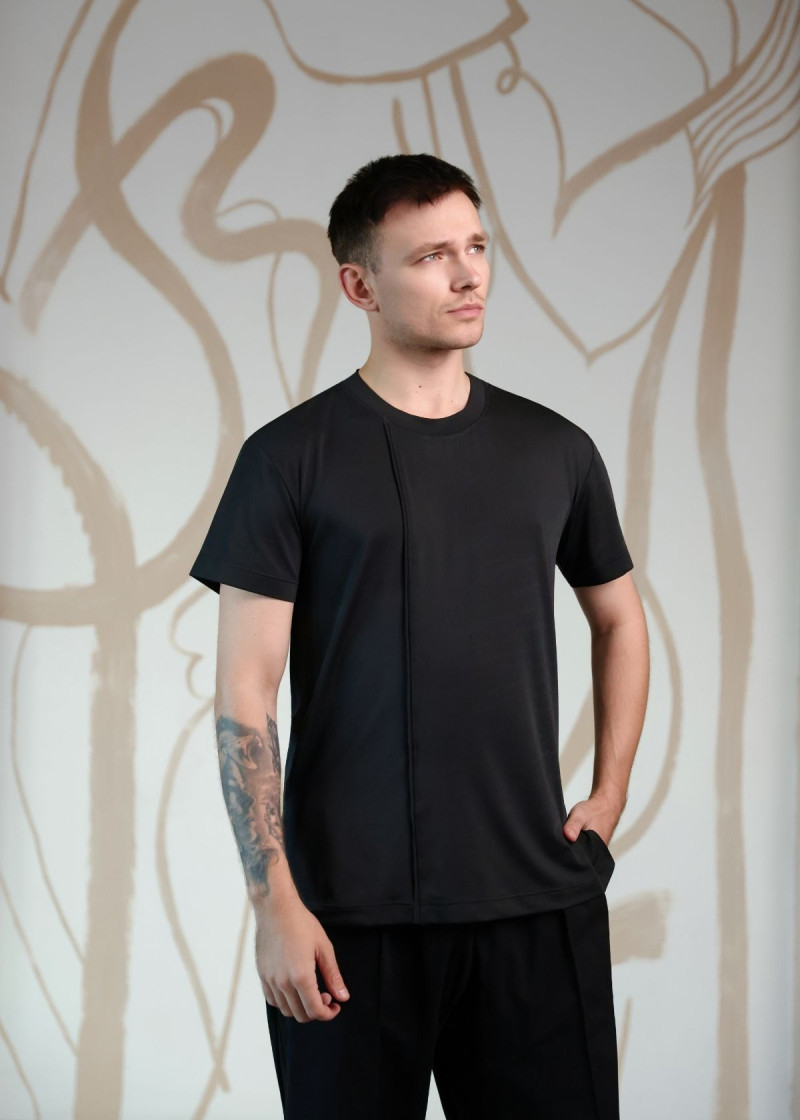 Футболка CONAN, короткий рукав мікрополіамід, чорний, M