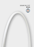 Обруч SASAKI NEW FIG M-11ST пластик, White (W), 81cm, 300g