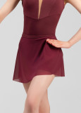 SYMPHONY - Хитон на запах OLIVERIA, сетка сетка, italian plum, S(40см)