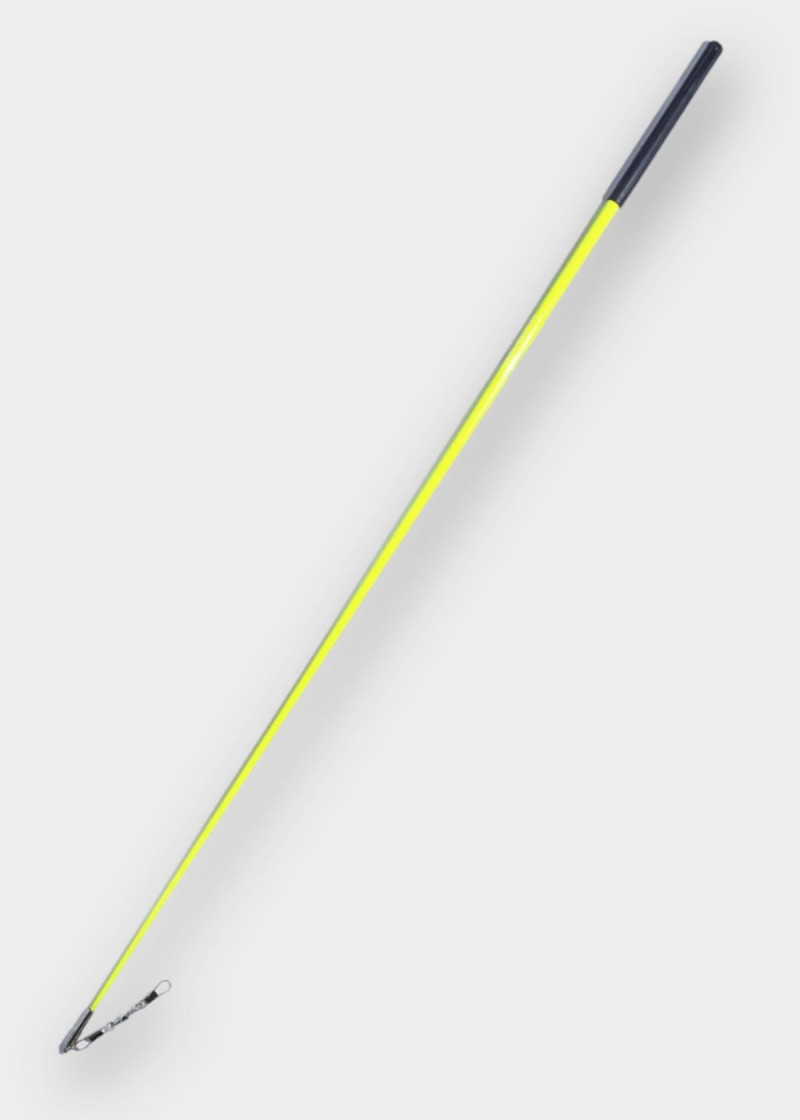 Паличка для гімнастики SASAKI NEW FIG M-700G, 60cm фібро-скло, Yellow x Black (KEYxB), 60cm