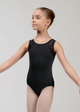 MINI MOVES - К-к майка MIMI микрополиамид+сетка флок, black, 146см