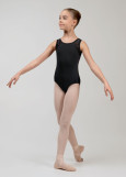 MINI MOVES - К-к майка MIMI микрополиамид+сетка флок, black, 146см