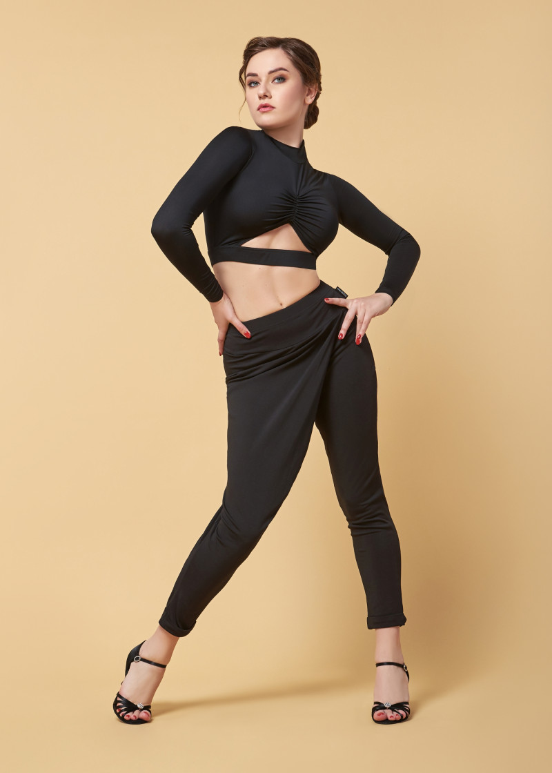 REPLAY - Брюки модельные LORI креп стрейч, черный, XS