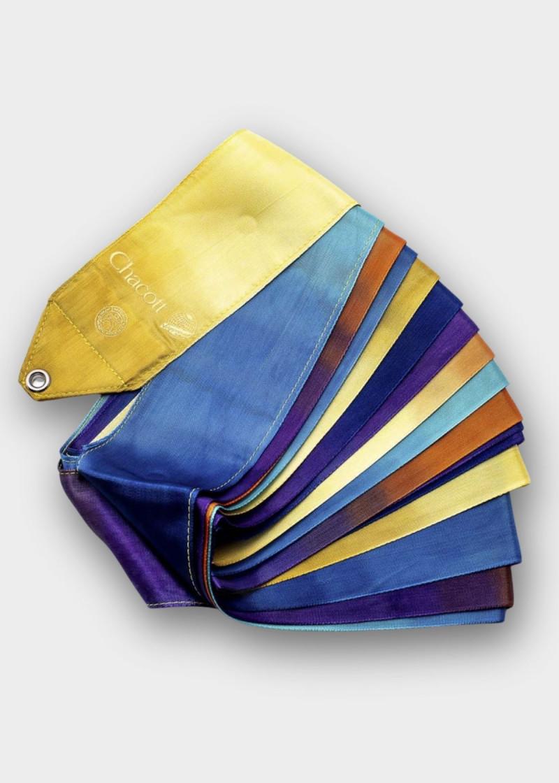Лента Gradation, 6m иск.шелк, Purple (777), 6m