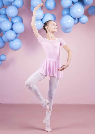 DOTS - Хитон PATCH, сетка 60%полиамид, 40%нейлон, orchid, 146см