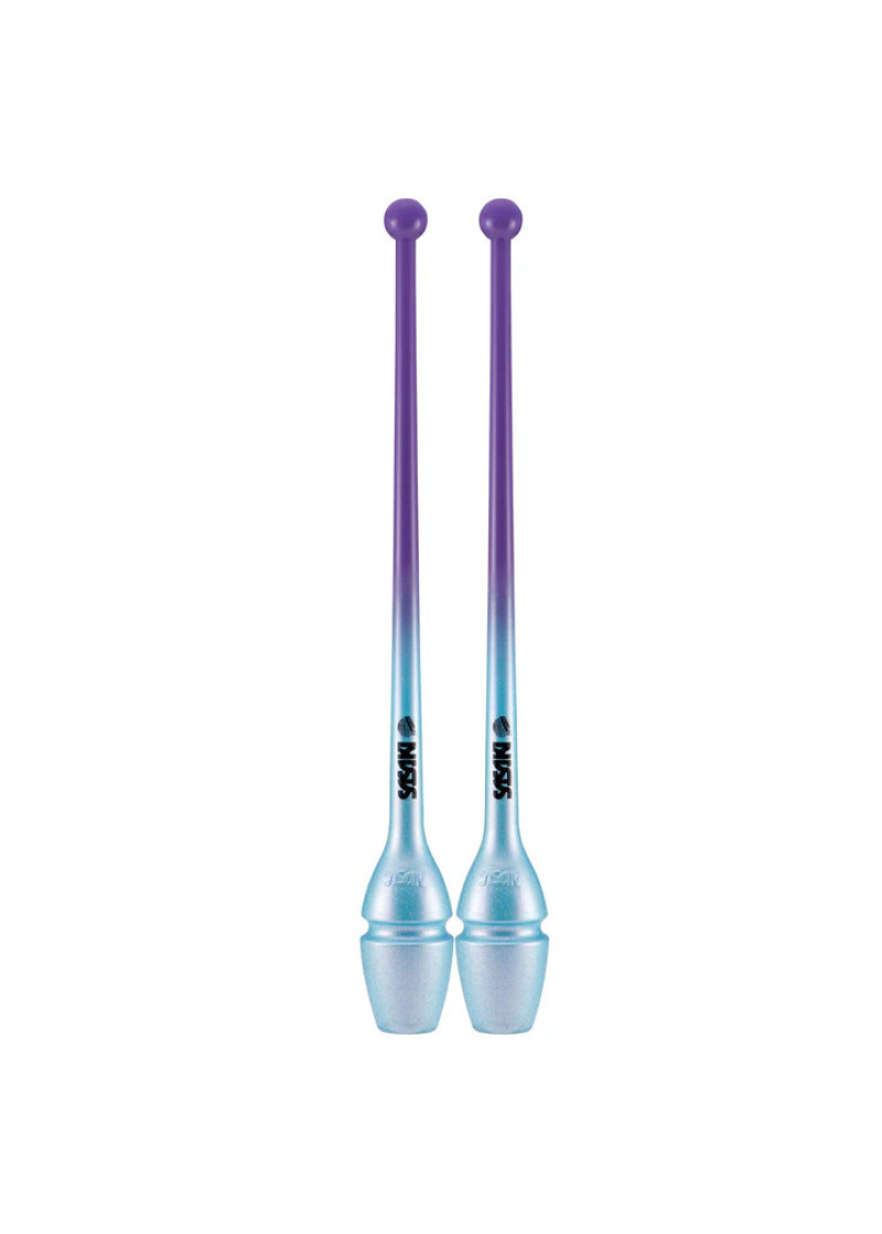 Булавы M-34GH резина, Purple x Light-blue (PPxLIBU), 44cm