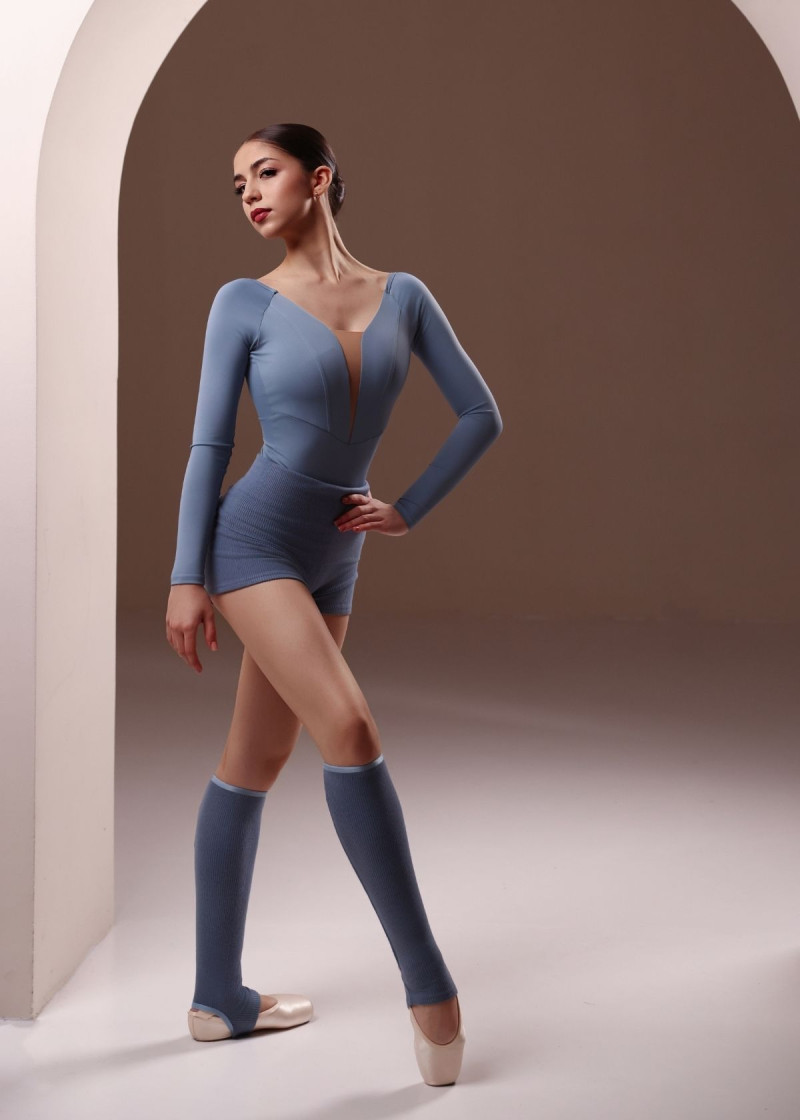 Гетри розігрівочні JOLIE rayon rib knit, niagara, 40cm