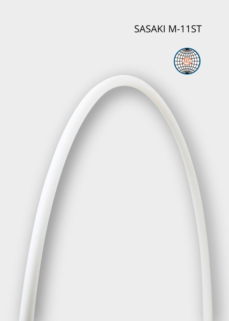 Обруч M-11ST пластик, White (W), 85cm, 300g