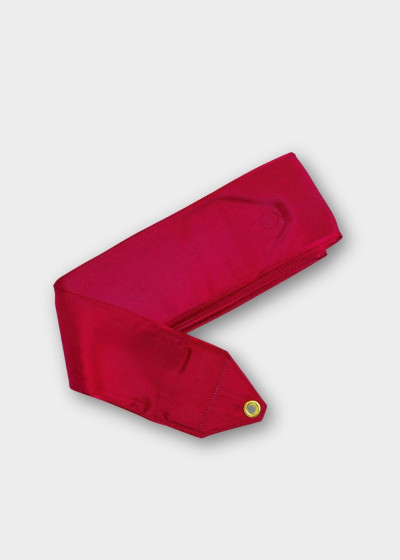 Стрічка для гімнастики SASAKI MJ-714, 4м сатин-шовк, Red (R), 4m