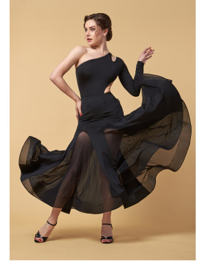 MA CHERIE - Юбка СТ ALICIA микрополиамид, черный, 152см