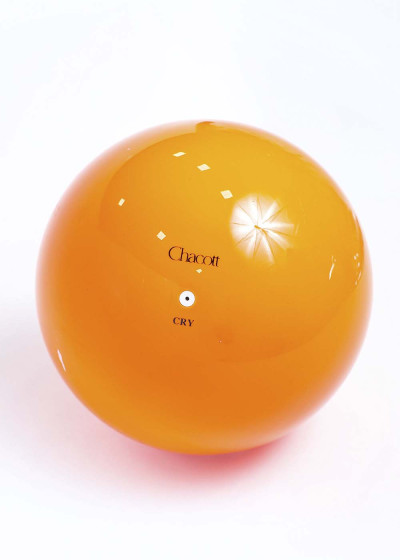М'яч для гімнастики CHACOTT PRACTICE, 17см гума, Orange, 17cm