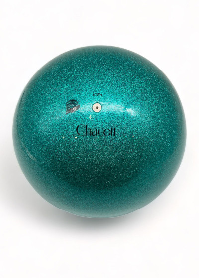 М'яч для гімнастики Jewerly 65013, 18.5см гума, Emerald Green (537), 18.5cm
