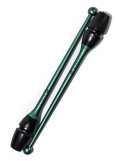 Булави для гімнастики CHACOTT HI-GRIP пластик+гума, Emerald Green (137), 41cm