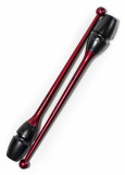 Булави для гімнастики CHACOTT HI-GRIP пластик+гума, Garnet (458), 41cm