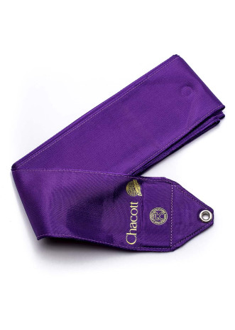 Стрічка для гімнастики CHACOTT CL65404, 5m штучний шовк, Purple (077), 5m