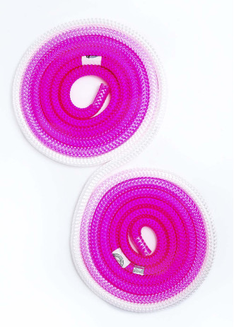 Скакалка для гімнастики CHACOTT OUTER-COLOL, 3m нейлон, Pink, 3m