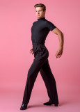 MADRID - Рубашка-боди КР реглан, стойка 90%полиамид, 10%эластан, черный, XS