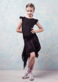 SHAKE IT - Платье КР"Sharm",квадрат 90%полиамид, 10%эластан, черный+черный, 146см