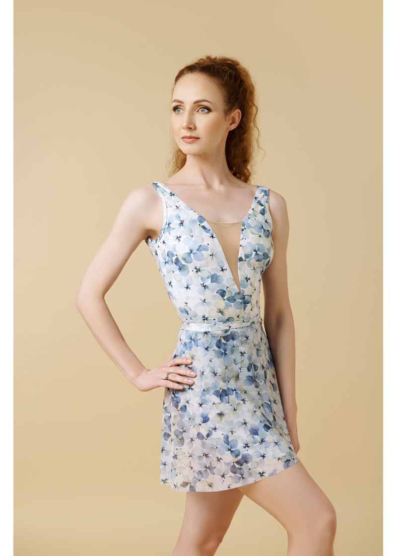 Хітон OLIVERIA MESH PRINT сітка з принтом, tivoli blue, S(40см)