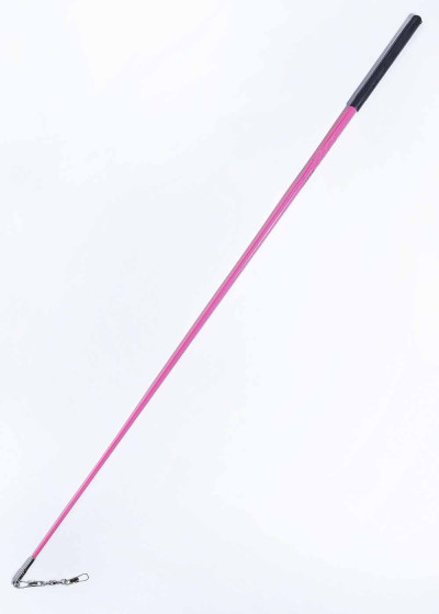 Паличка для гімнастики SASAKI NEW FIG M-700JK, 57 скловолокно+гума, Pink x Black (PxB), 57cm