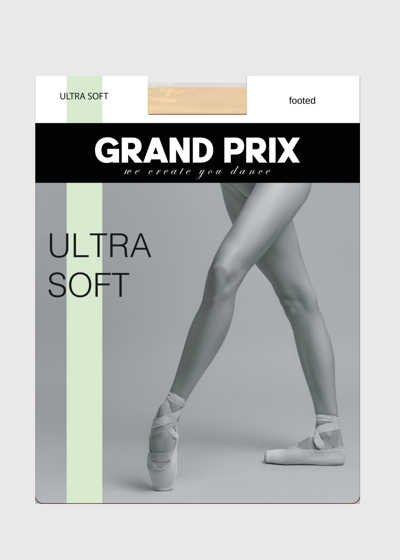 Трико Ultra Soft зі стопою Grand Prix нейлон+спандекс, балетний рожевий, L/XL