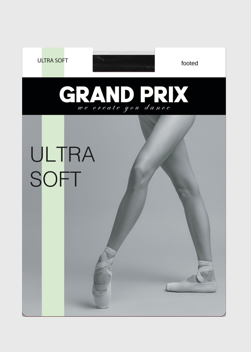 Трико Ultra Soft зі стопою Grand Prix нейлон+спандекс, чорний, 2