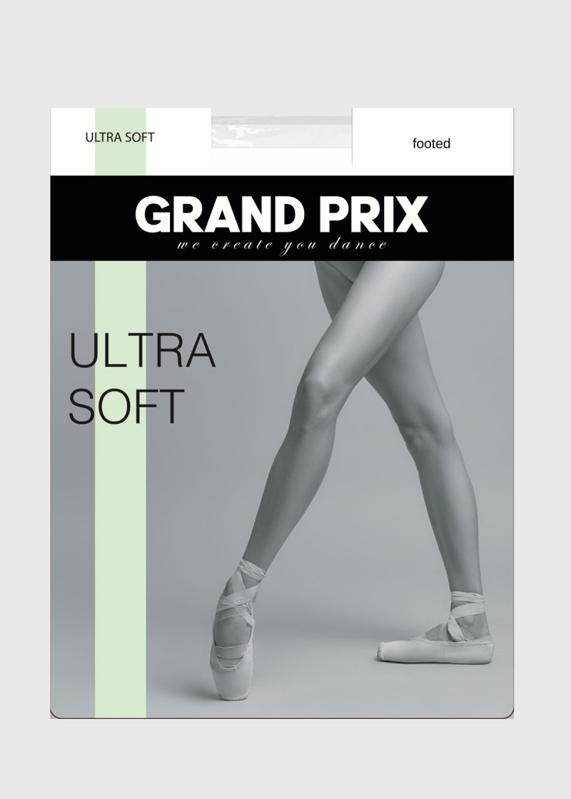 Трико Ultra Soft зі стопою Grand Prix нейлон+спандекс, білий, 3