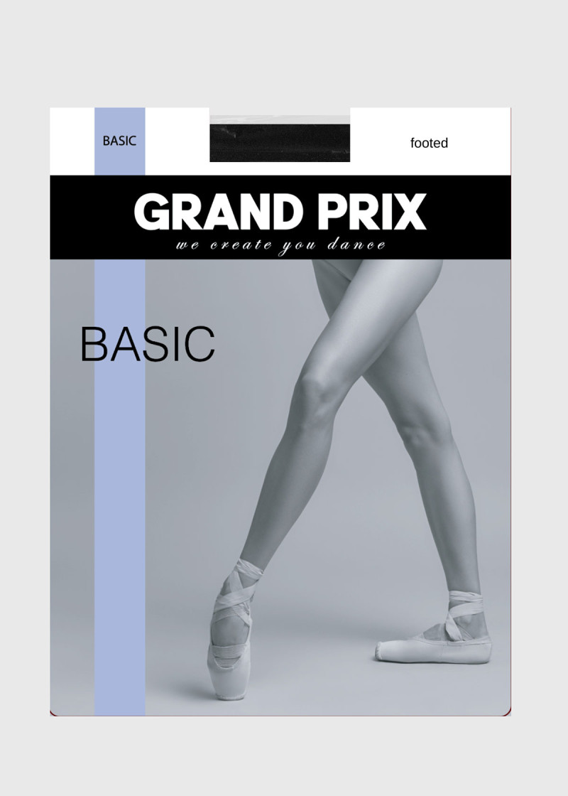 Трико Basic зі стопою Grand Prix нейлон+спандекс, чорний, 2