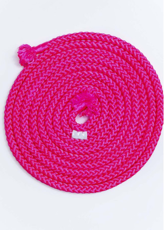 Скакалка для гімнастики SASAKI NEW FIG M-280, 3m нейлон, Pink (P), 3m